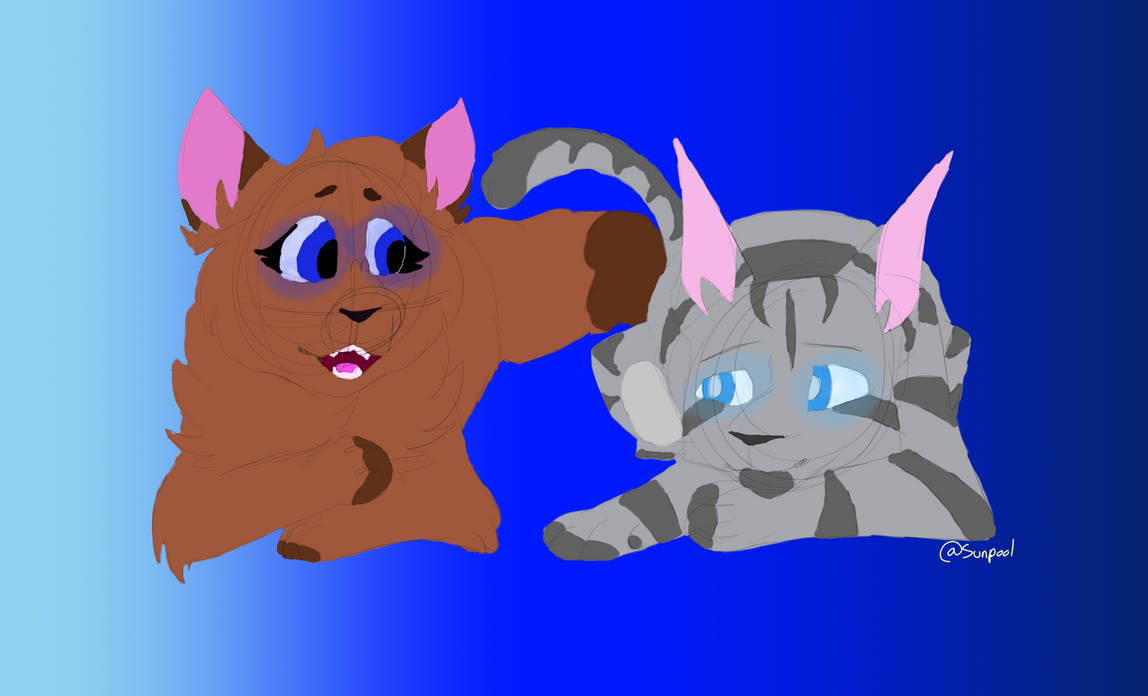 Briarlight and Jayfeather before River of Fire by SunnyStrikers on ...