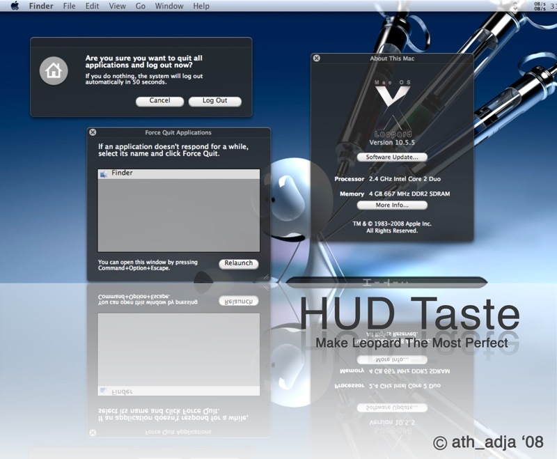 HUD installer