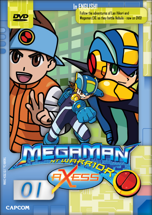 Megaman EXE Axess DVD Cover