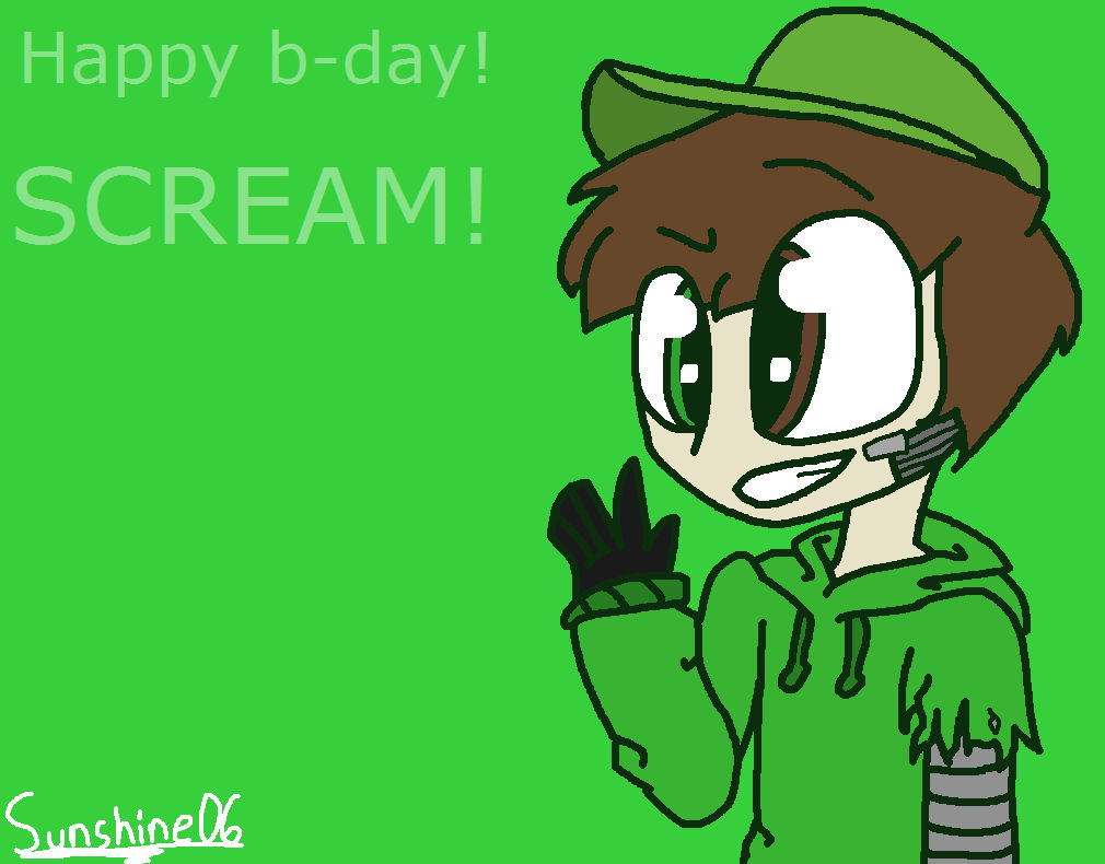 Happy B-Day Scream mashing by pinkie-the-sans20 on DeviantArt