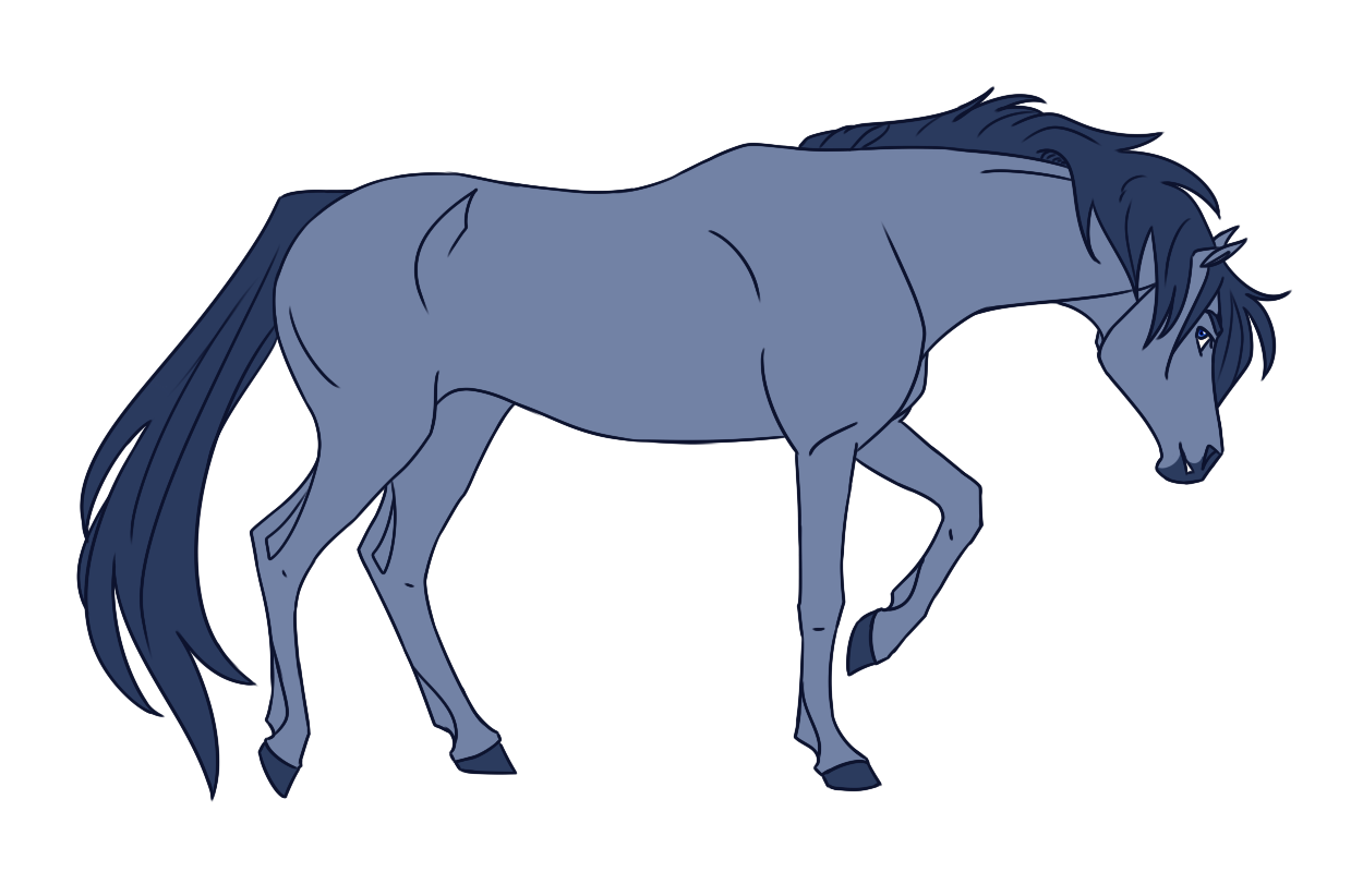 Horse Template 4 - 600 Watchers Special by Miss-Adopts on DeviantArt