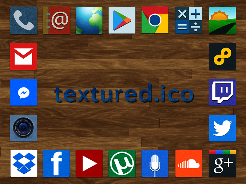 Textured.ico Basic Pack