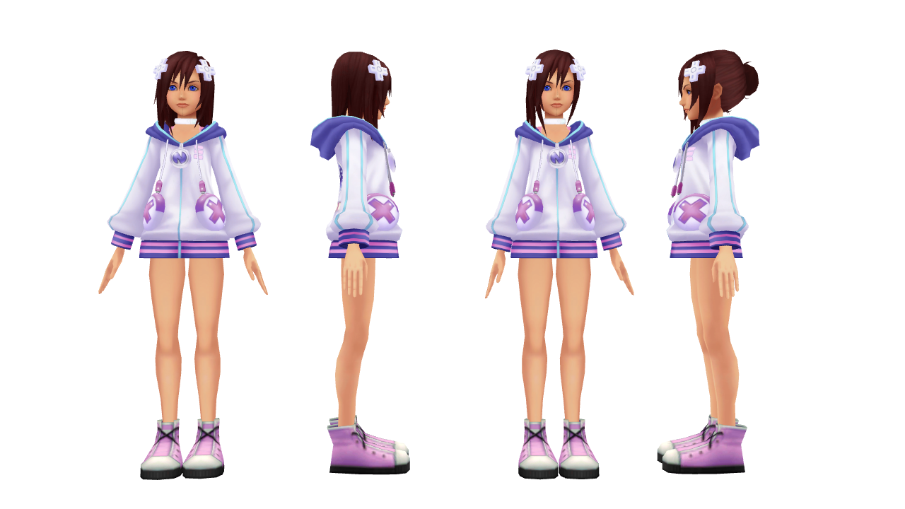 (MMD DL) (HD Neptune - KH 2-3) Kairi NepNep by IvanPolonikow on DeviantArt
