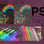 +Sweet Rainbow PSD