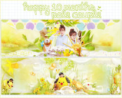 [FREE PSD] Happy 10months with Pole Couple