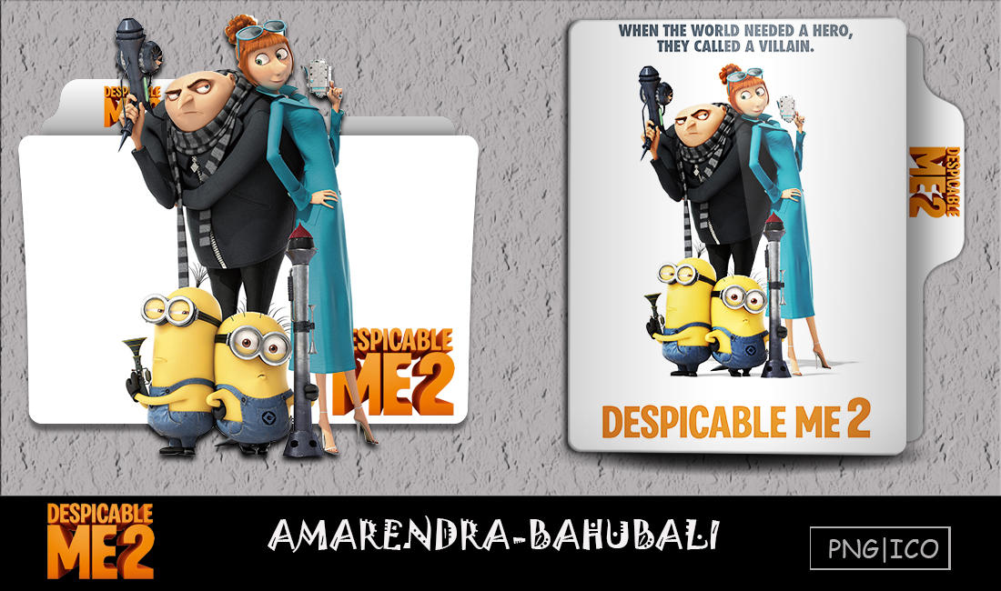 Despicable Me 2 (2013) folder icon by G0D-0F-THUND3R on DeviantArt