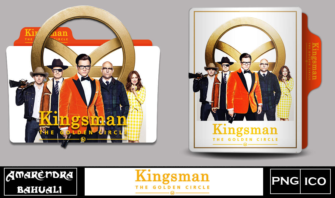 Kingsman Golden circle 2017 Folder icon by G0D 0F THUND3R on
