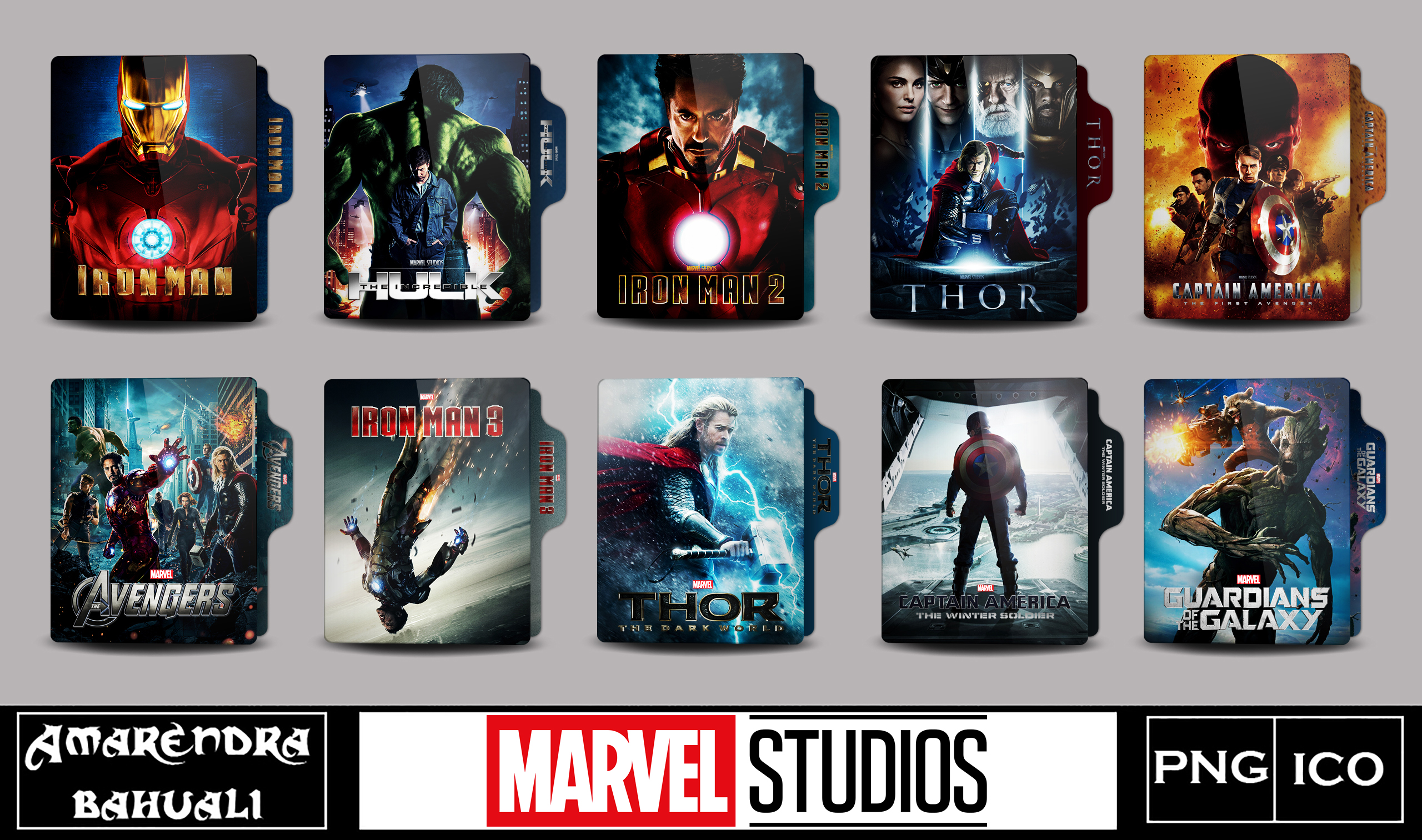 Mcu icons images on