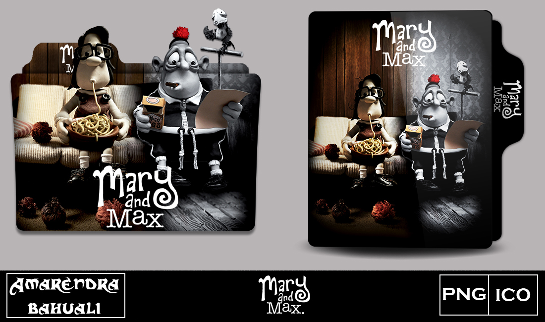 Mary And Max 09 Folder Icon By G0d 0f Thund3r On Deviantart