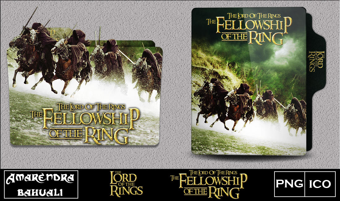 The Fellowship of the Ring (2001) folder icon 2 by G0D-0F-THUND3R on ...