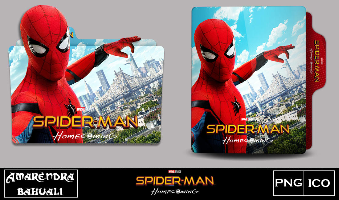 Spider-Man Homecoming (2017) folder icon by G0D-0F-THUND3R on DeviantArt