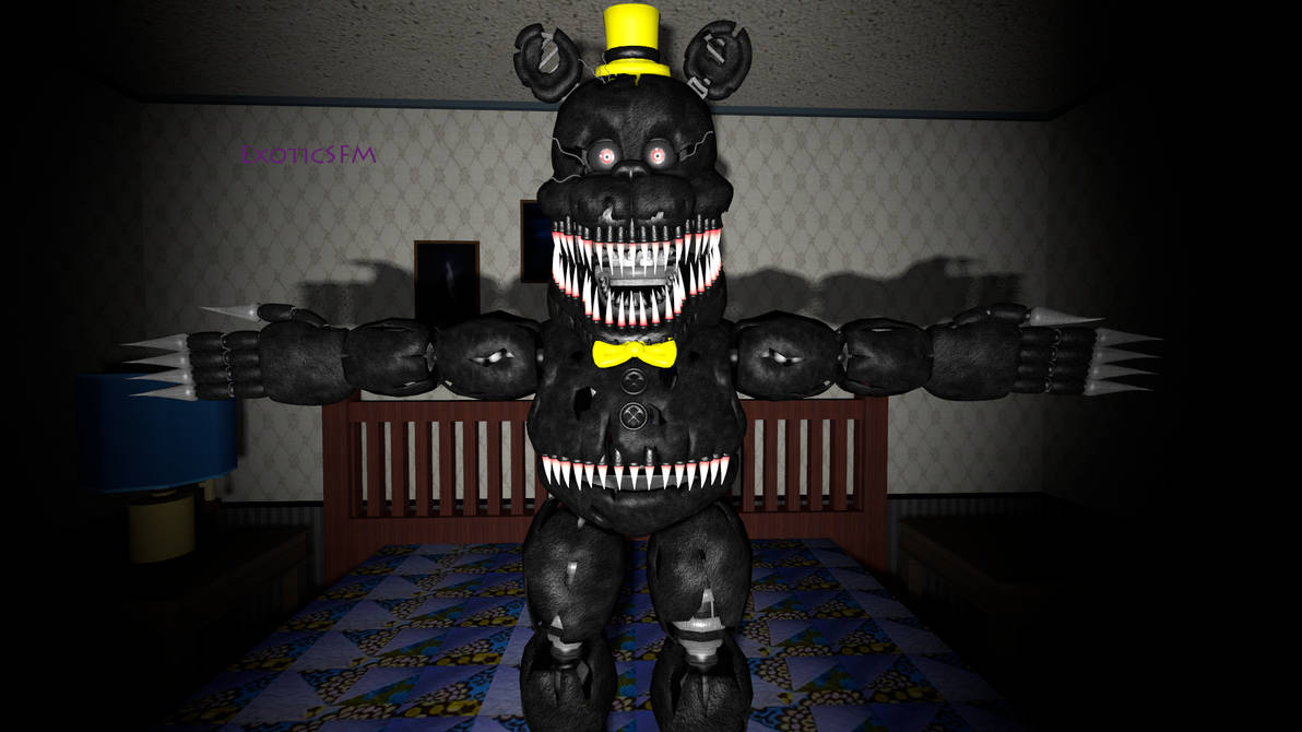 найтмер фредди арт. кошмар фнаф. черный фредди из фнаф 4. черный фредди из фнаф 4. кошмар из 4 части фнафа.