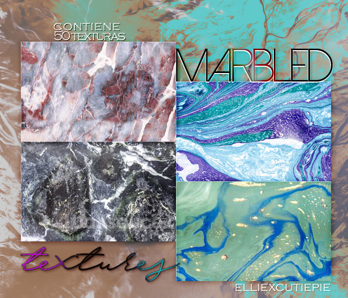 [TEXTURES] Marbled Paradise - elliexcutiepie