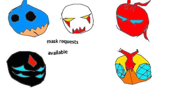 Mask Secret Code All Characters masks requests by omnishade00 on DeviantArt