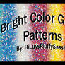 Bright Color Glitter Patterns