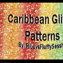 Caribbean Glitter Patterns