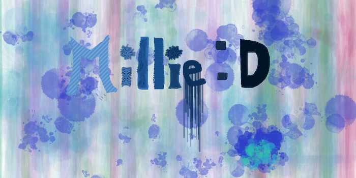 I was bored so I made a weird picture of my name