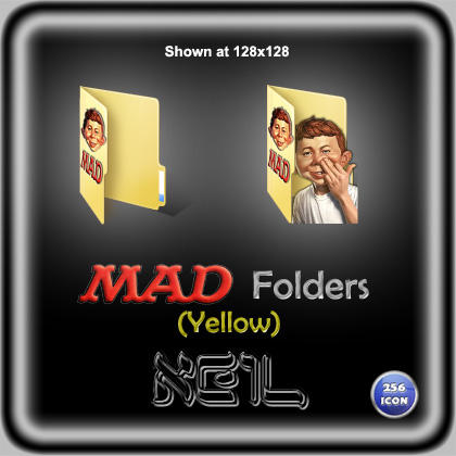 MAD Folders - Yellow by Radical-Believer on DeviantArt