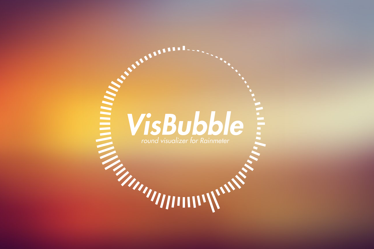 VisBubble: Round Visualizer for Rainmeter