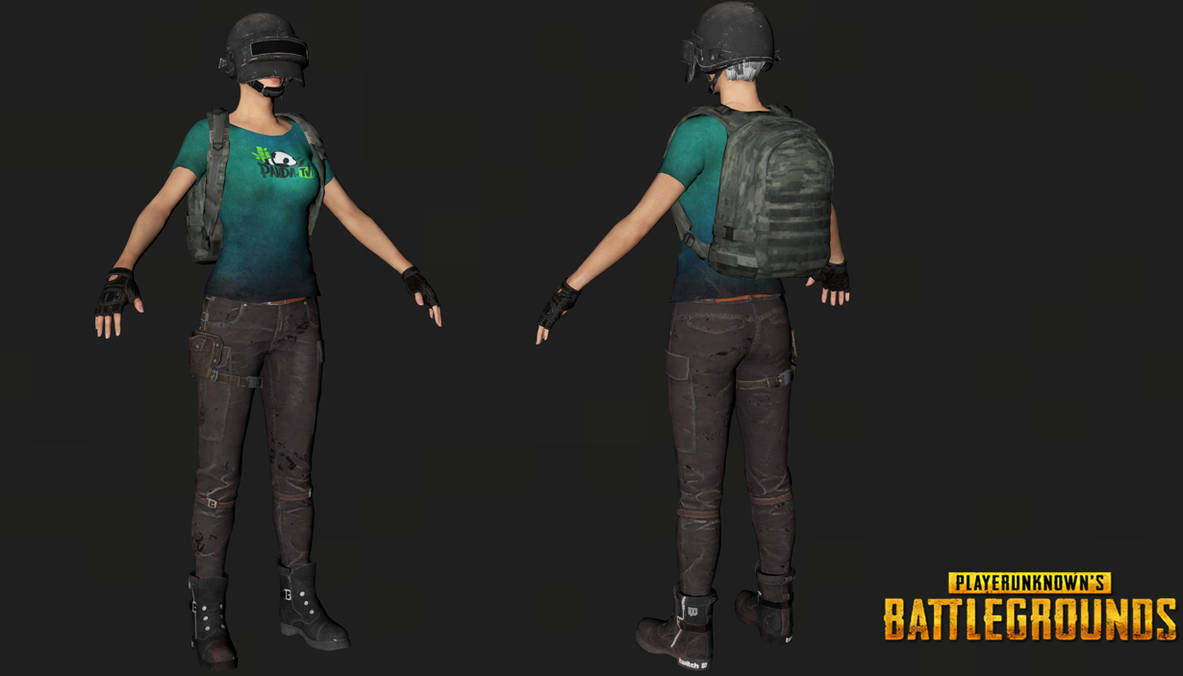 Playerunknown’s Battlegrounds: Player Female by MisakiModding on DeviantArt