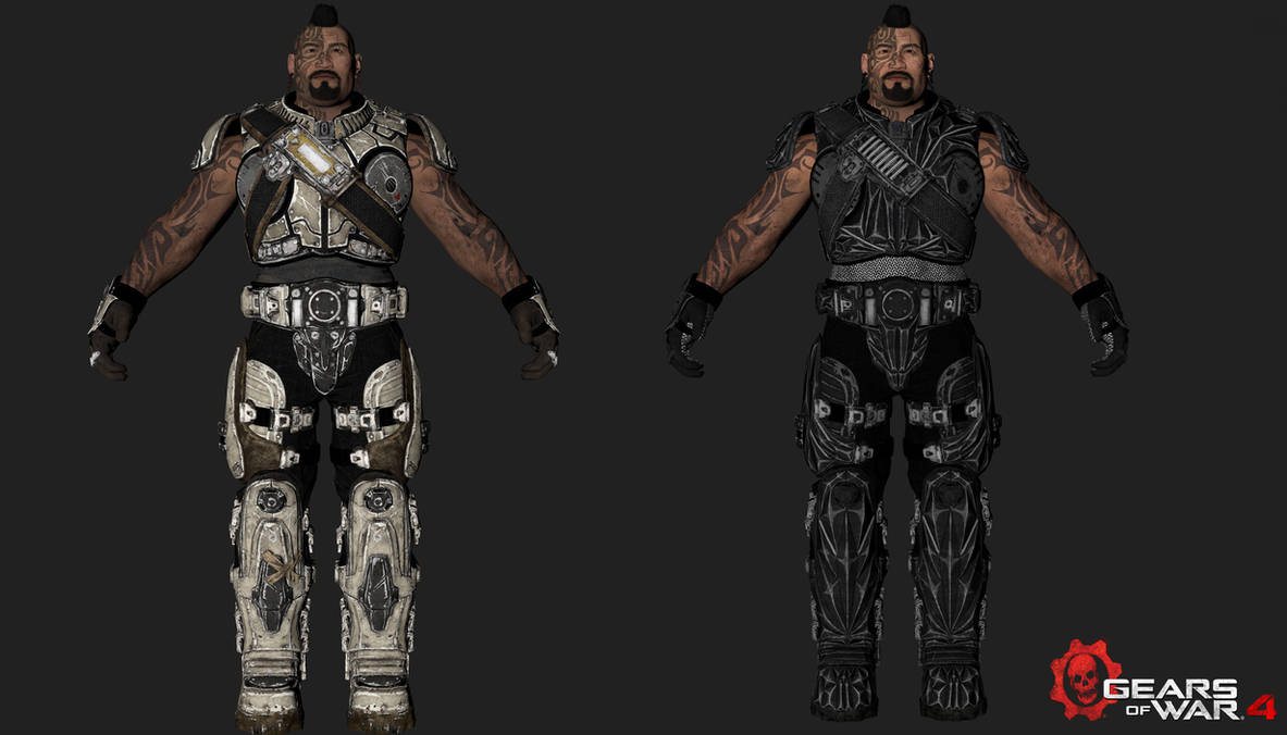 Gears of War 4 Tai Kaliso (Esports ) / 3D Model by MisakiModding on