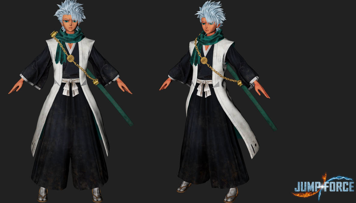 Jump Force Toshiro Hitsugaya / 3D Model by MisakiModding on DeviantArt