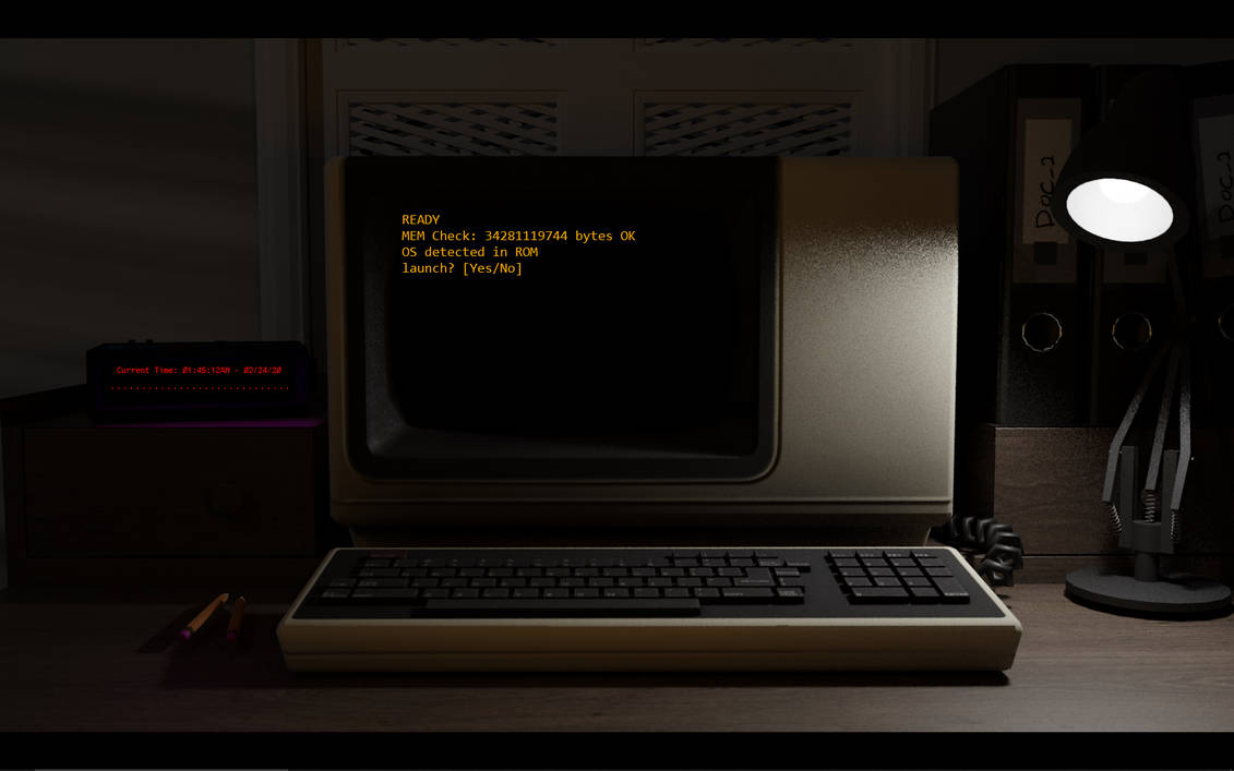 Vintage Terminal 1.0 for rainmeter by MaxCorpIndustries on DeviantArt