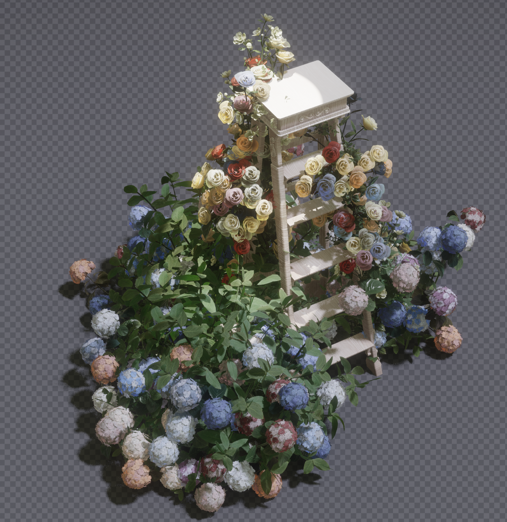 [blend]LaD_Labber_Flower.blend by kingdomstars on DeviantArt