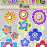 FLOWERS PNG PACK 006