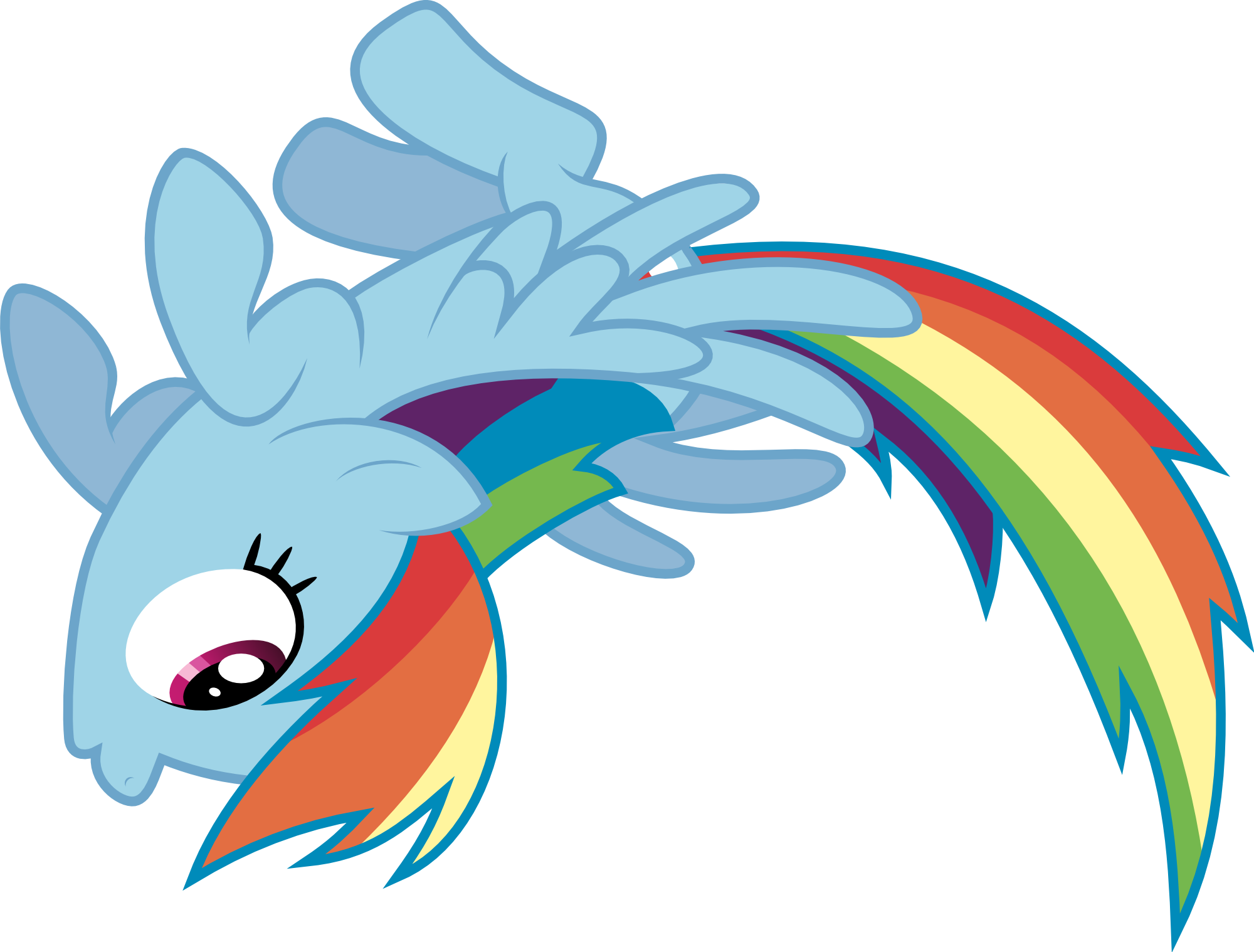 Rainbow Dash Flip