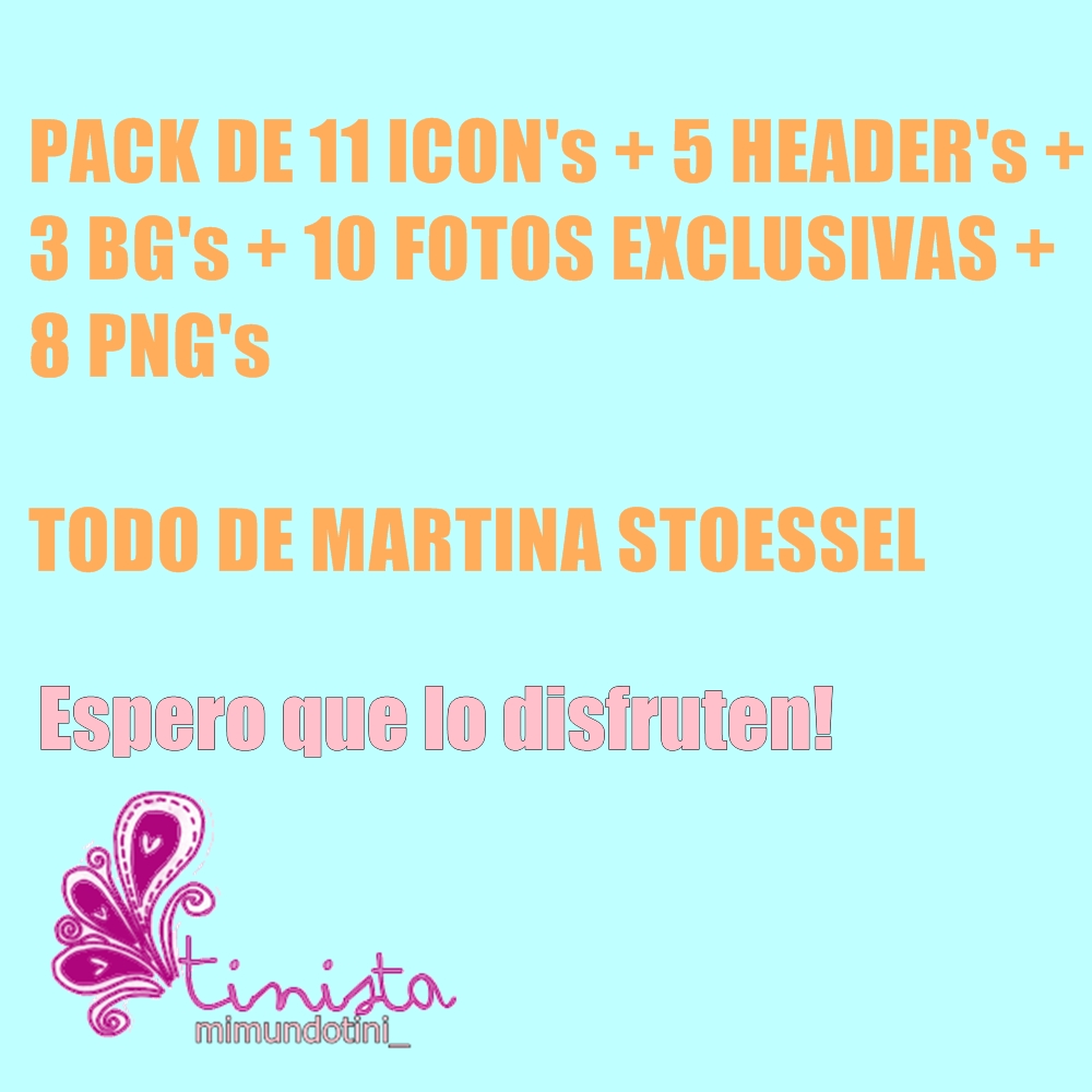 PACK DE MARTINA STOESSEL