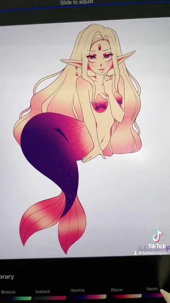 Gradient Mapping Procreate Tutorial [Tiktok]