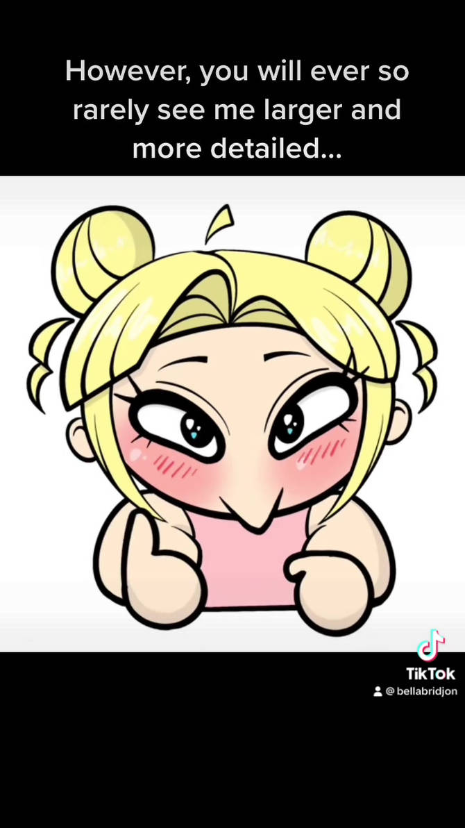 Pov Drawing Chibi Bella Vs Bella Tiktok By Bellabridjon On Deviantart