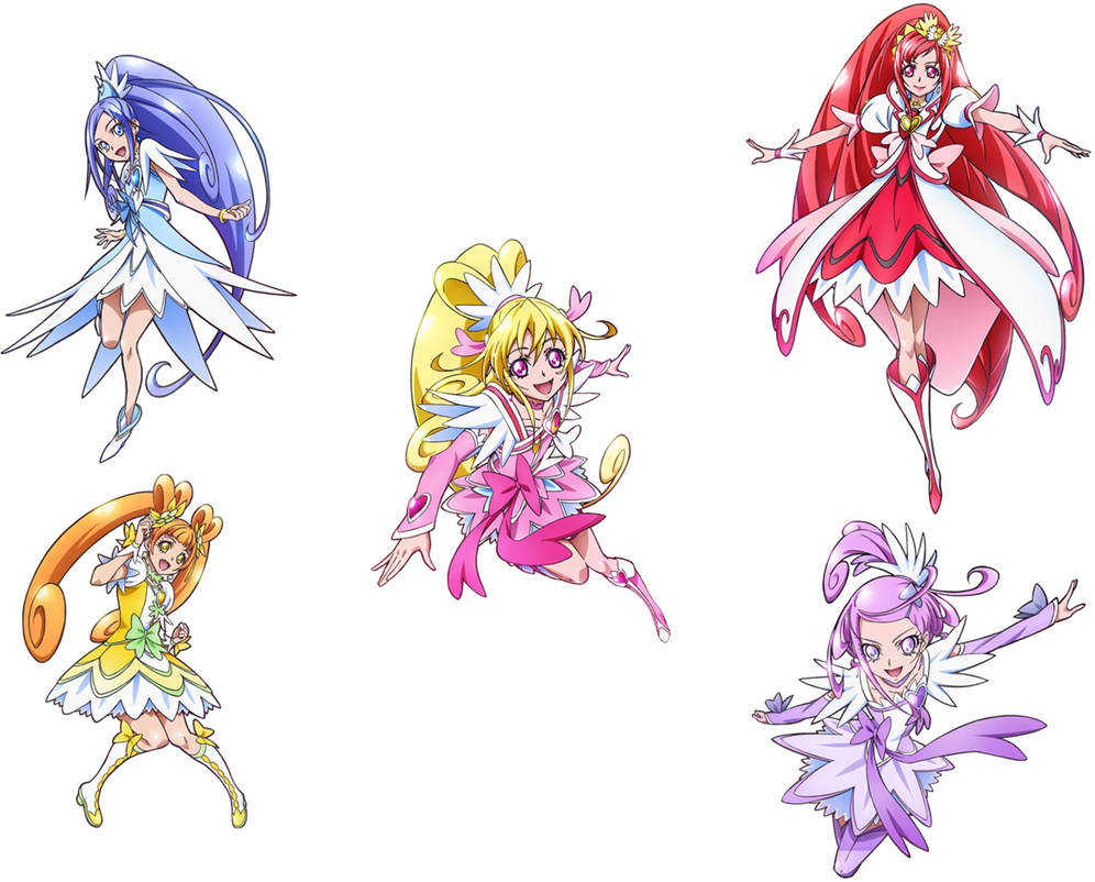 Glitter Force DokiDoki Folks by margaretaratih on DeviantArt