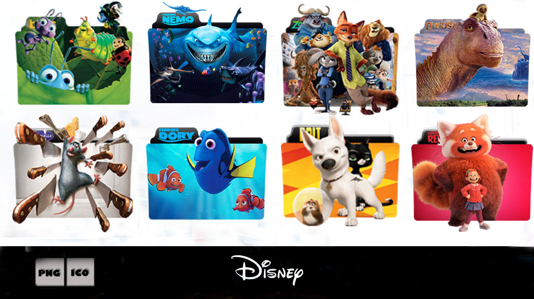 Disney Animated Movies Folder Icons Part 4 by eslam4330 on DeviantArt