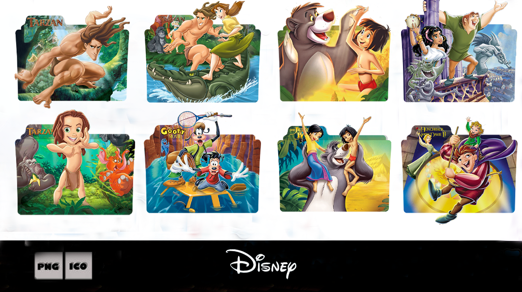 Disney Animated Movies Folder Icons Part 5 by eslam4330 on DeviantArt