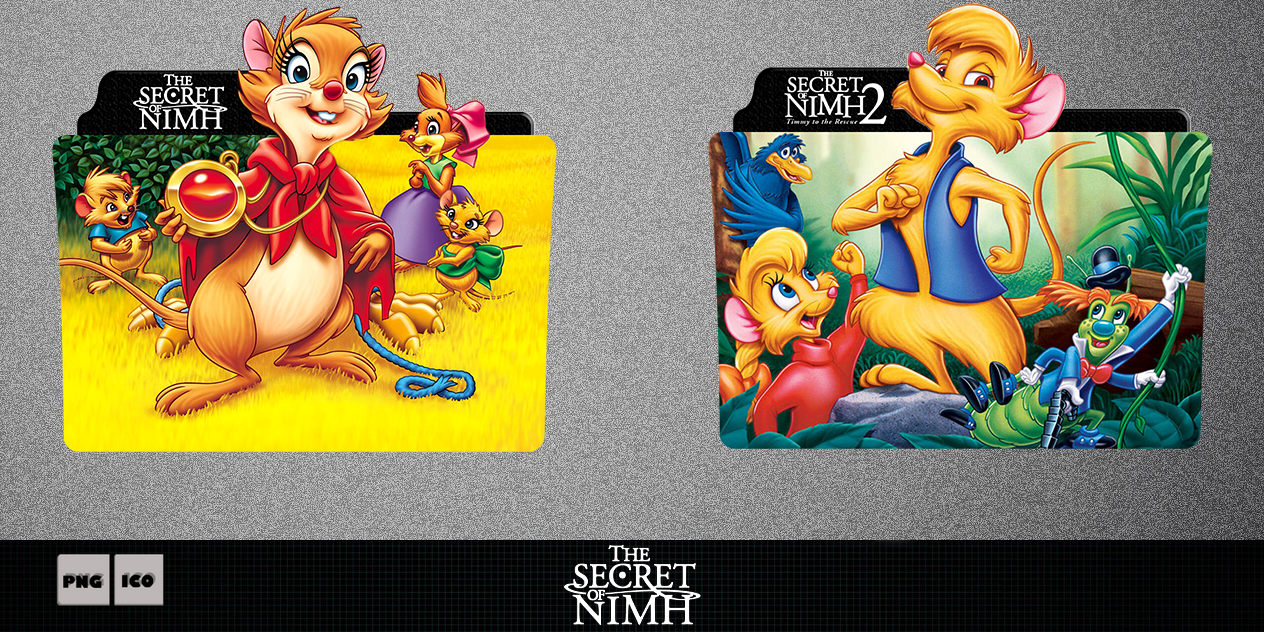 The Secret of NIMH Movies Folder Icons by eslam4330 on DeviantArt