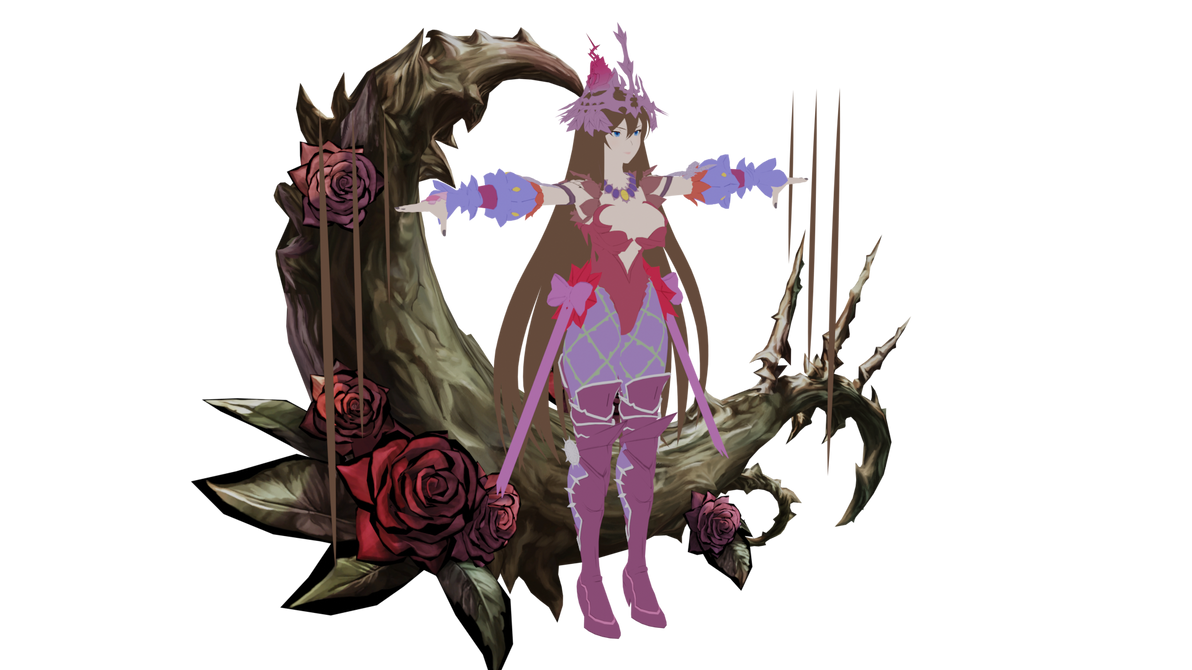 Granblue Fantasy Versus Rosetta Boss By Jonathanjoester On Deviantart