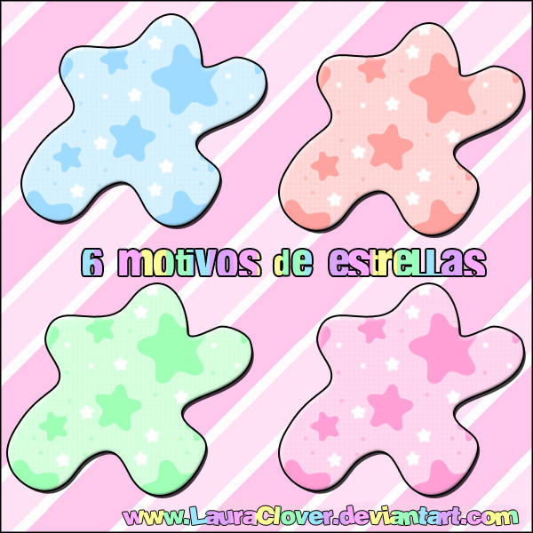 Motivos de estrellas by LauraClover on DeviantArt