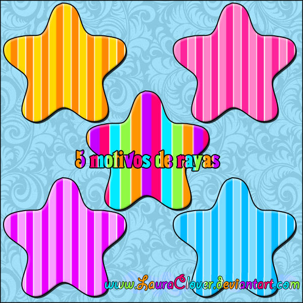 Motivos de rayas by LauraClover on DeviantArt