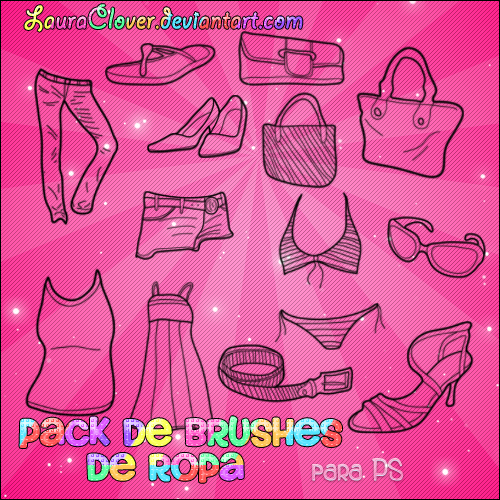 Brushes de ropa by LauraClover on DeviantArt