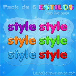 Pack de 6 estilos