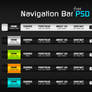Free Navigation Bar PSD File