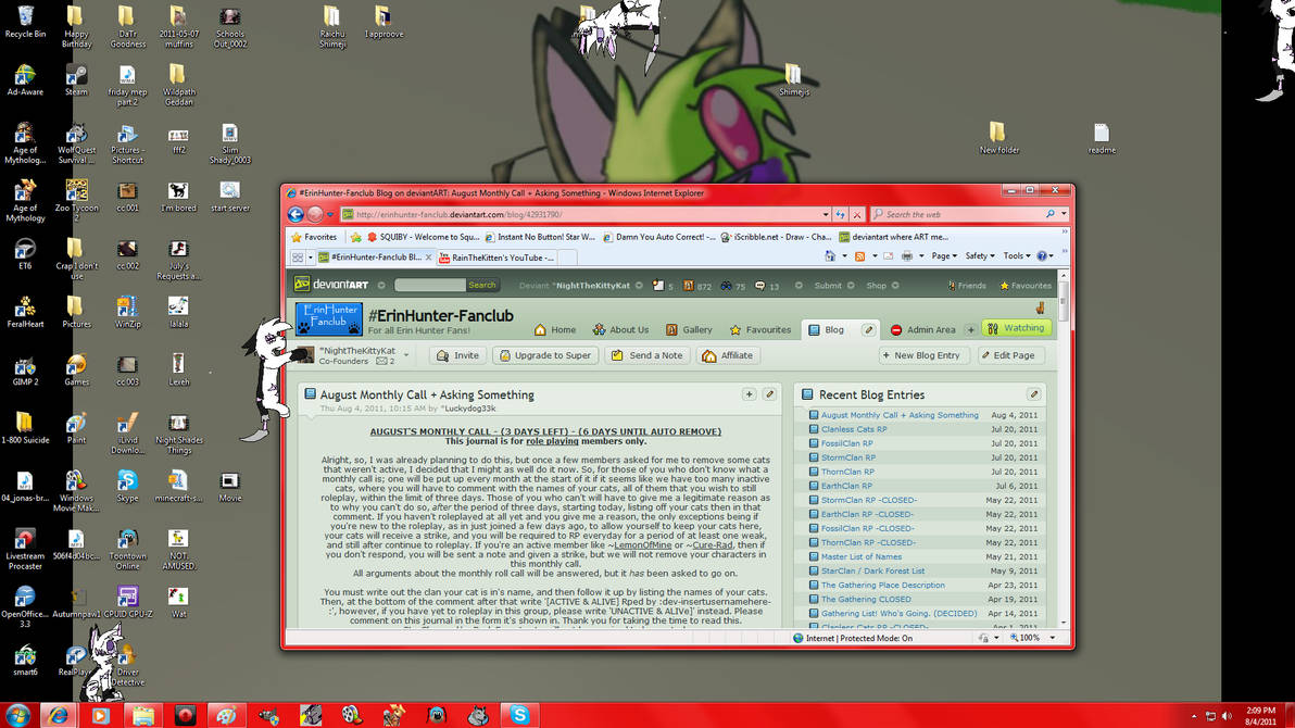 CrappyViolet Shimeji by NightTheKitten on DeviantArt