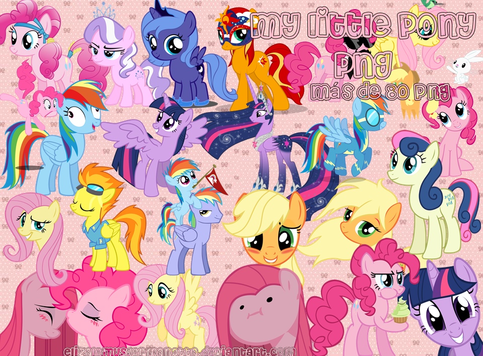 My Little Pony PNG PACK by SashaDeNile on DeviantArt