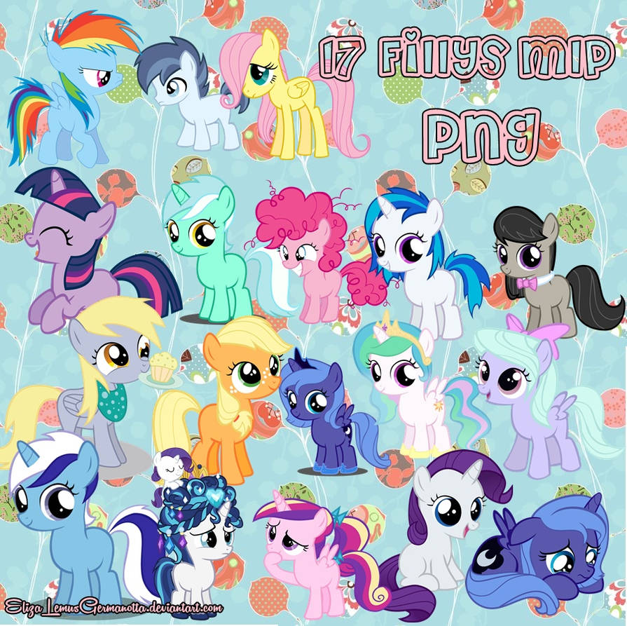 Mlp Filly Types 17 PNG Fillys Mlp by ElizaLemusGermanotta on DeviantArt