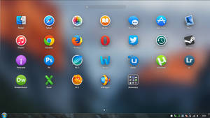 XLaunchpad1.12 - Mac Launchpad for Win 2017-9-12