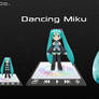Dancing Miku Player for XWidget by Ruby