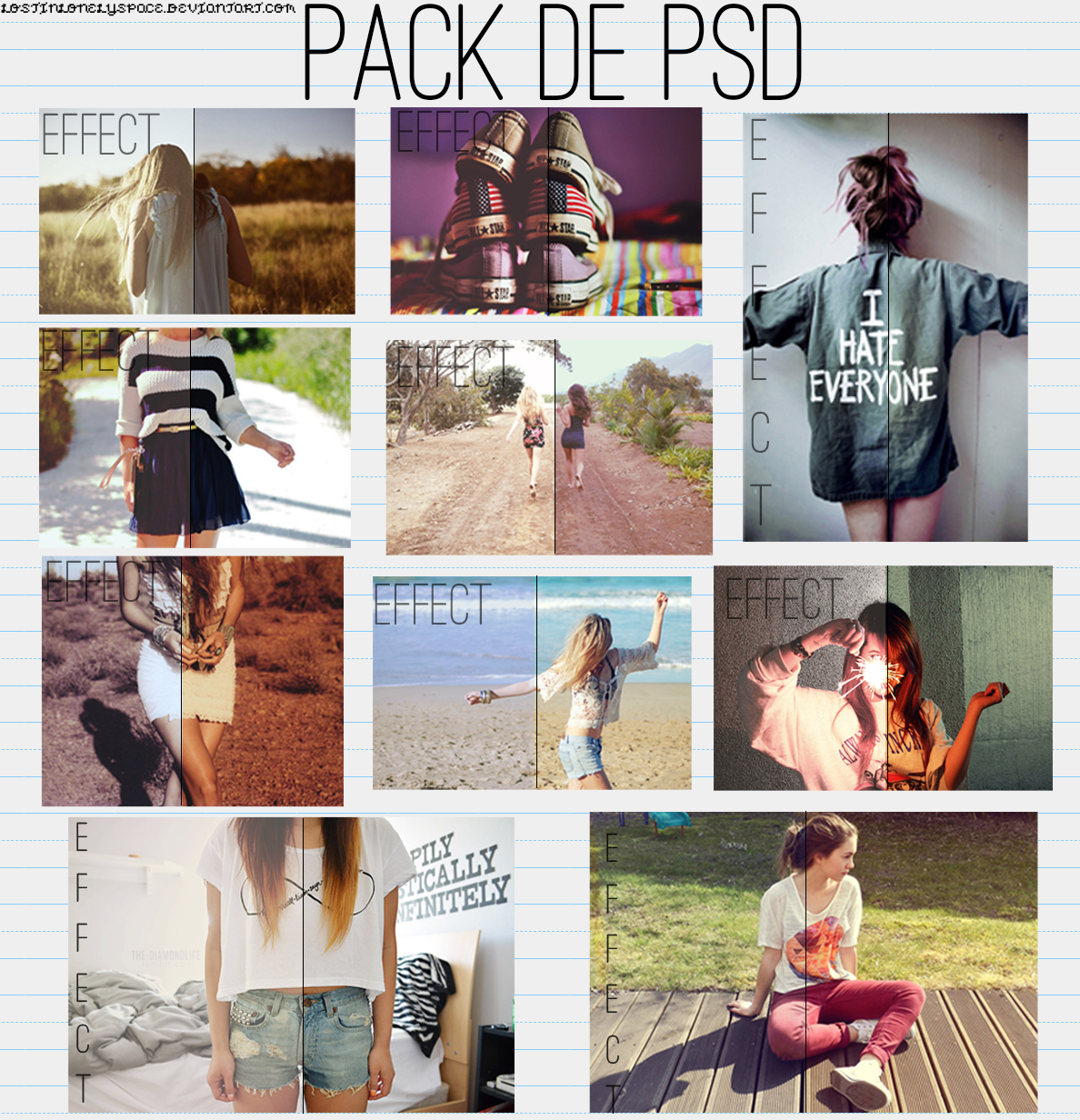 PSD's pack