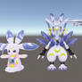 Lunamon - Lekismon - Crescemon (CyberSleuth)